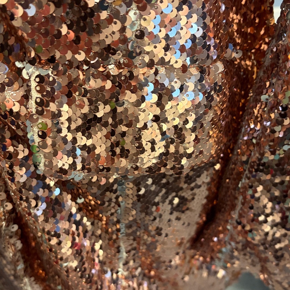 Endless Rose Copper Sequin Jacket - image 8